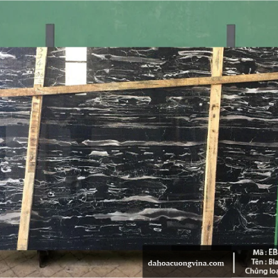 Đá Marble Black Royal